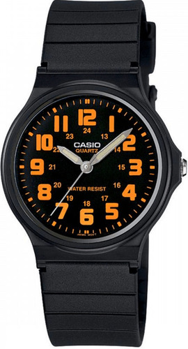 Reloj Original Casio® Clásico Analógico Orange Unixes Nuevo