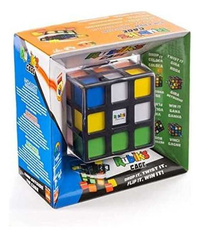 Rubiks Cubo Cage Jaula Juego Ingenio 3x3 10917 Edu Color de la estructura Negro