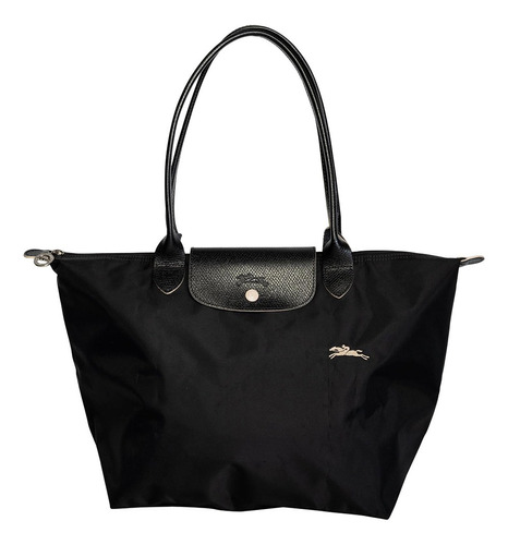 Longchamp Le Pliage Bolso Tote Grande 100% Original, Negro