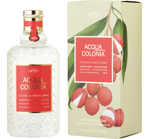 Perfume 4711 Agua De Colonia Con Lichi Y Menta Blanca