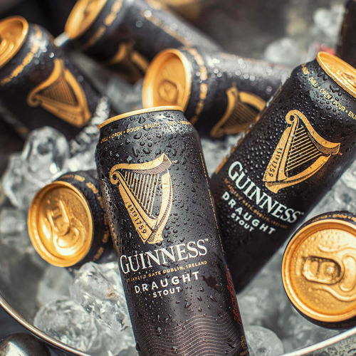 Cerveza Guinness Draught - Nitrogenada - Importada