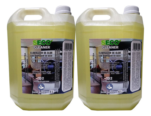 Odor Eliminator 2 U X 5 L C/u Neutralizador Olor Sintético 