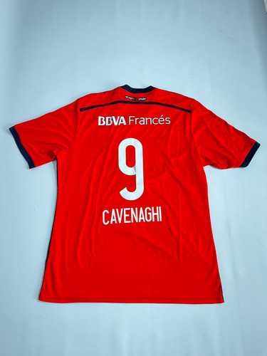 Camiseta River Plate Adidas Roja 2015 T.xl #9 Cavenaghi (Usado)