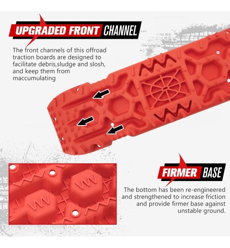 Tablas De Tracción Offroad Fieryred, Tablas De Recuperación