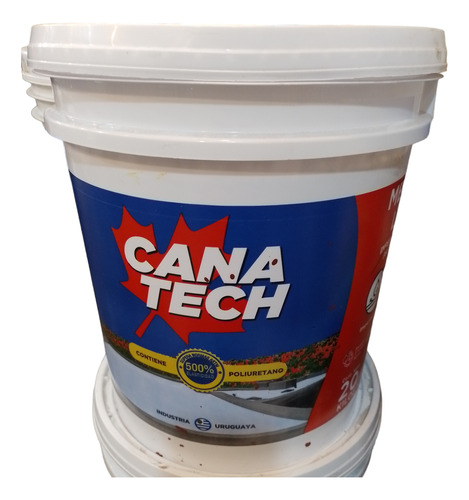 Membrana Liquida Fibrada Blanca Canatech 20 Kg Alto Transito