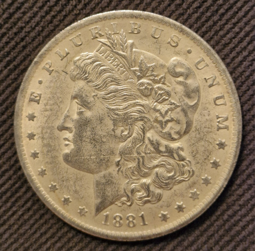 Dolar Americano Morgan Año 1881 En Plata 
