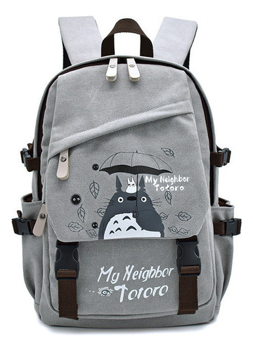 Mochila My Neighbor Totoro, Lienzo De Anime, Regalo De Alta