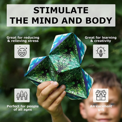 Shashibo Shape Shifting Box: Galardonado Y Patentado Fid 1e