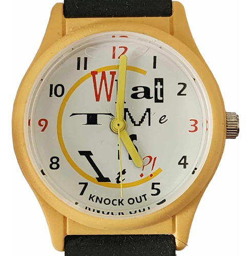 Reloj Knock Out Mujer Decada 80 Retro Vintage