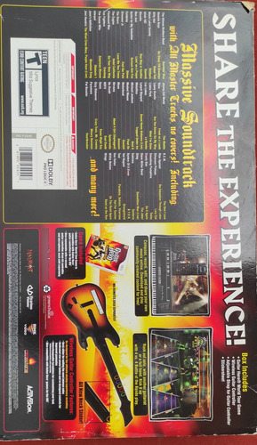 Guitar Hero World Tour Para Nintendo Wii (incluye Guitarra) (Usado)