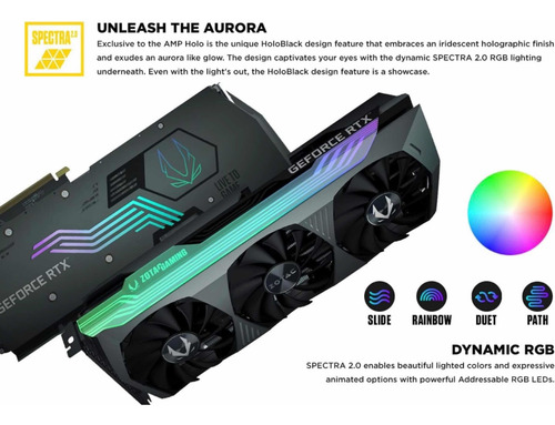 Zotac 3080 Ti Holo Amp (Usado)