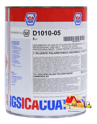 Solvente Poliuretano Ica Cuñete 1x (d1010-05)