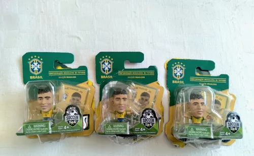 Boneco em plástico do Neymar Jr - Seleção Brasileira de