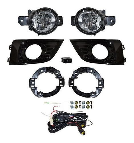 Juego Faros Niebla Nissan March 2021 - 2022 C/parrilla