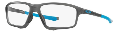 Oakley Oftalmico Ox8076 0156 Crosslink Zero Satin Grey Smoke