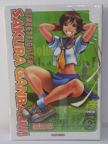 Street Fighter Alpha + Sakura Ganbaru Mangá Completo New Pop