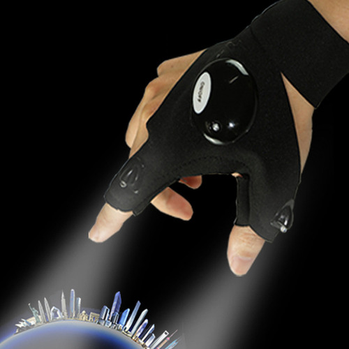 Pesca Linterna Luminosos 2 Con Unidades Guantes De Led