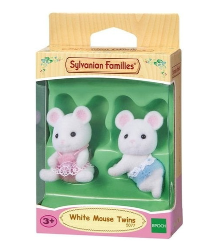 Sylvanian Families Gemelos Ratones Bebé Cuna Juguete Niños ®