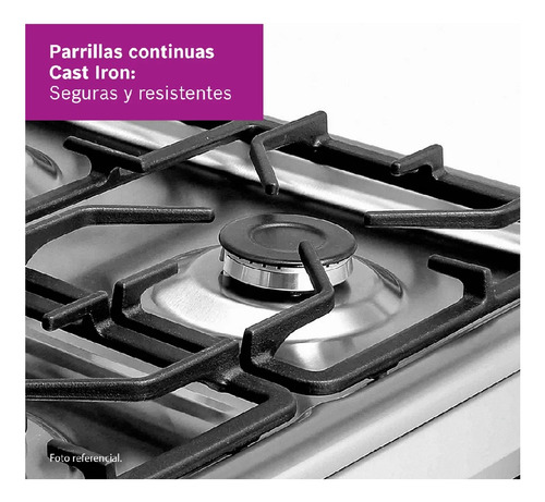 Cocina Bosch Pro425 Max A Gas De Pie 24 4 Hornillas Acero