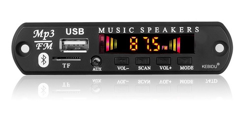 Modulos Mp3 Lector Usb/tf/fm/ Bluetooth Aux In.