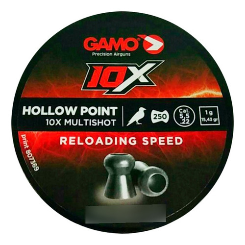 Poston Gamo 10x Hollow Point 5,5 Mm / 250 Unidades / Hiking 