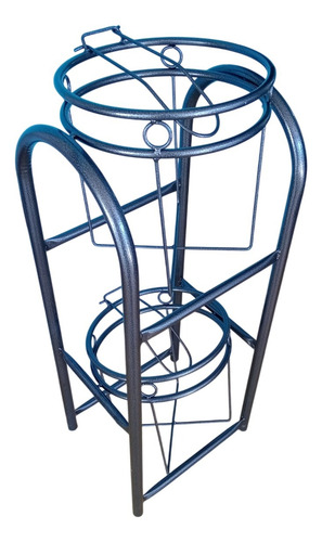 Porta 2 Garrafones De Agua, Columpio Doble, Gris