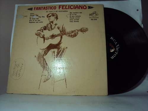 Vinilo Lp 179 Fantastico Feliciano Y Su Voz Guitarra