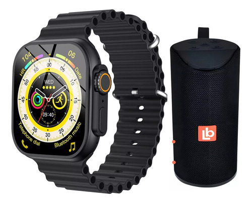 Reloj Inteligente Watch Ultra Isdewatch Smartwatch Con Bocina Bluetooth Incluida Kit De 2 Piezas Sensor Cardíaco Y Oxígeno Llamadas Notificaciones Compatible Con Ios Y Android Para Mujer Y Hombre