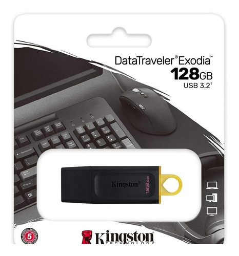 Pendrive 128gb Kingston  Usb 3.2 Original