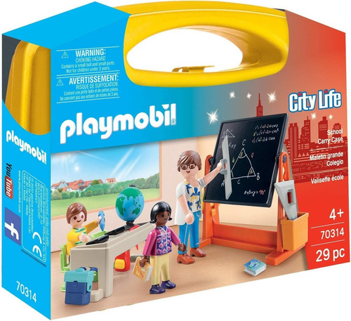 Playset Playmobil City Life Maletin Grande Colegio Tun