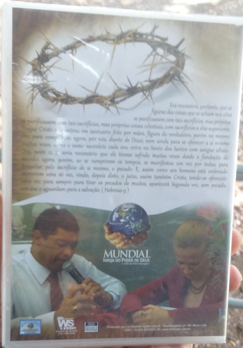 Dvd O Sacrifício De Cristo _ Igreja Mundial Do Reino De Deus