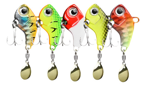 Isca Artificial Spinner Bait 3,5cm 14g / Estojo Com 5 Peças