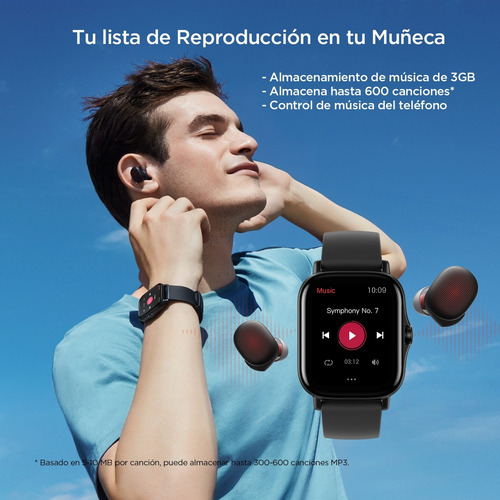 Imagen 5 de 10 de Smartwatch Amazfit Gts 2 Reloj Inteligente