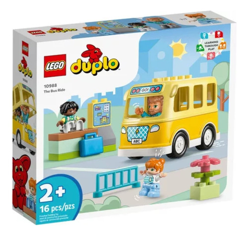 Lego Duplo 10988 Bus Estación Escolar Juguetería Bloque 