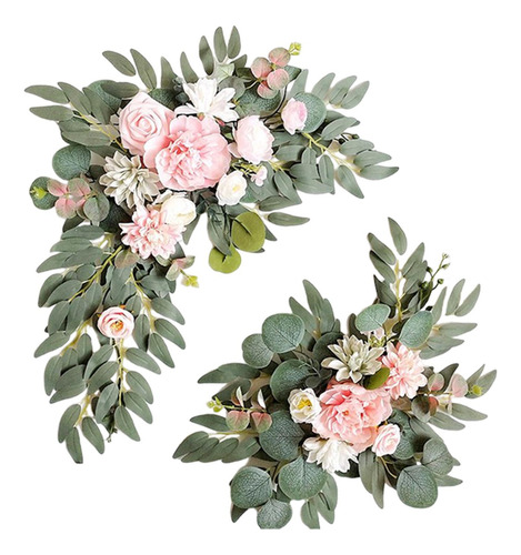 2x Guirnalda Artificial Artesanía Estilo H Estilo H