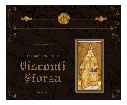 O Tarô Dourado Visconti-sforza, De Mary Packard. Editora Pensamento, Capa Dura, Edição 1 Em Português, 2024