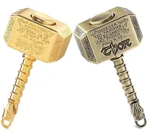 Comprar Mjolnir Llavero Cool Thor's Martillo Snitch Fidget Spinner Mano Dedo Spinner Focus Cobre Acero Inoxidable Metal Dedos Gyro Alivio Del Estrés Tdah Edc Divertido Juguete Mejor Para Niños Adultos