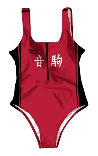 Haikyuu-traje De Ba?o De Una Pieza Para Mujer Ba?ador