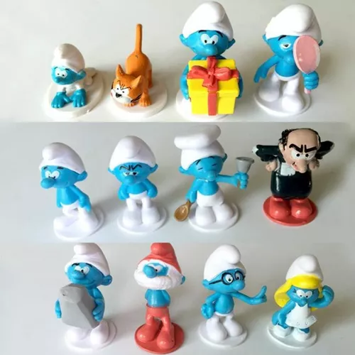 Smurfs Boneco Papai Smurf, Playtoy Brinquedos