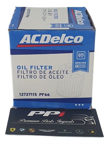 Filtro Óleo Chevrolet Suburban Escalade Pf66 55501357