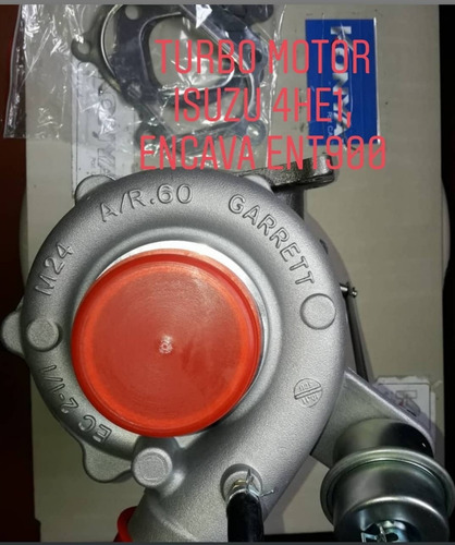 Turbo Motor Isuzu 4he1, Encava Ent 900. Garret