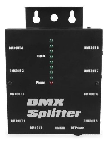 Splitter Dmx Para Iluminacion Sonido Dj Divisor De Señal Dmx