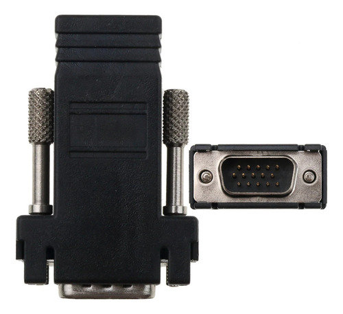 2 Adaptadores Vga Macho A Ethernet Hembra Extensor