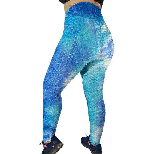 Calza Leggins Texturizada Tye Die - Diseños Varios