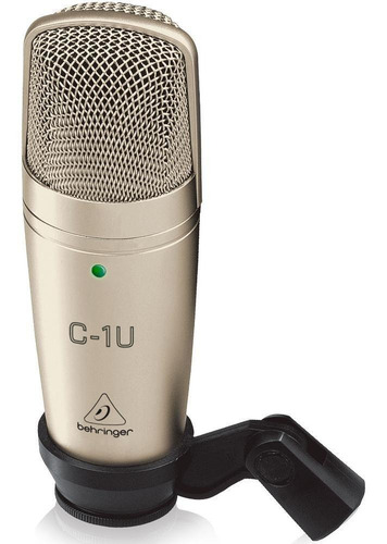 Microfone Behringer C-1u Condensador Cardioide Cor Dourado