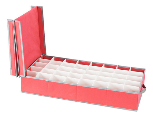Caja De Almacenamiento De Bolas De Navidad Con 40 Compartime