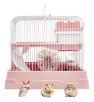 Comprar Pinvnby Jaula De Hamster Enano De 2 Niveles, Jaula Portatil