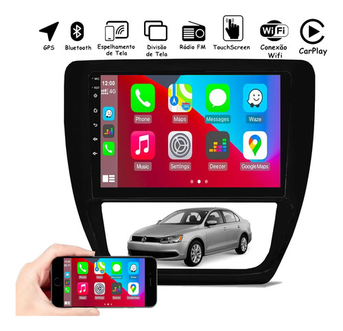 Multimidia Android Gps Tv Volkswagen Jetta 2012 Á 2017