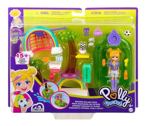 Polly Pocket Muñeca Modelo Polly Pocket Conjunto De Futbol