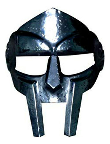 Arma Y Armadura - Steel Gladiator Face Mask Mf Doom Larp Sca